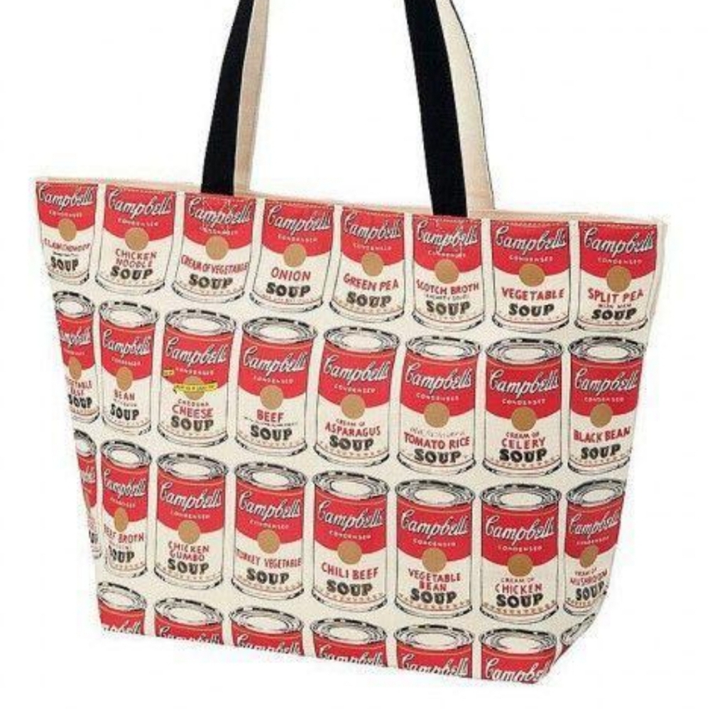 Campbell's Soup Can Print Tote Bag